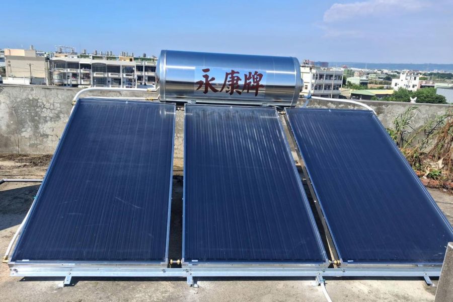 太陽能保溫桶施工分享