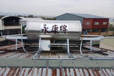 太陽能保溫桶施工分享
